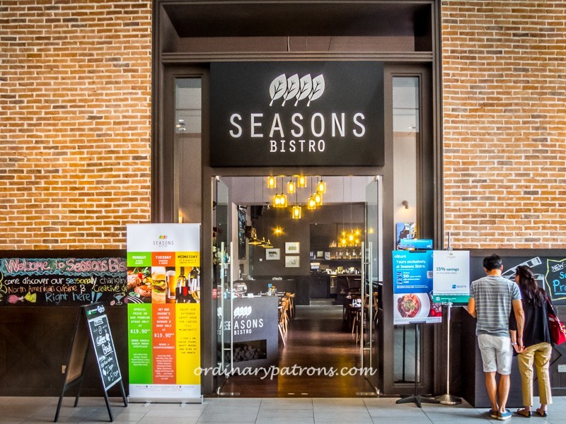 Seasons Bistro Seasonal Food TripleOne Somerset (Closed) The