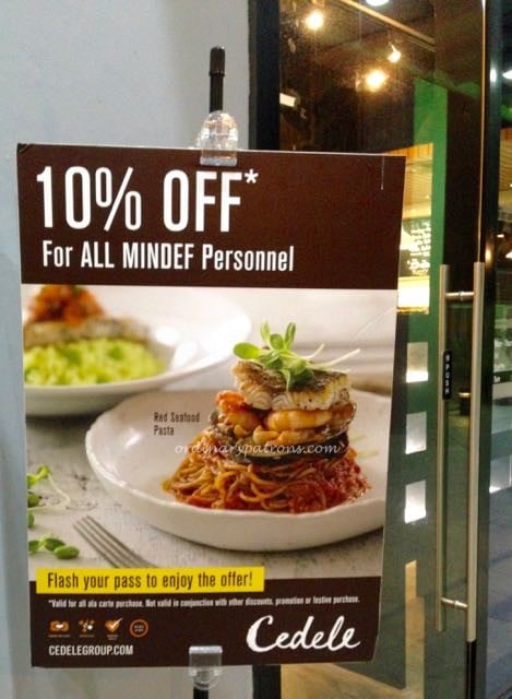 HillV2 Cedele MINDEF discount - 1