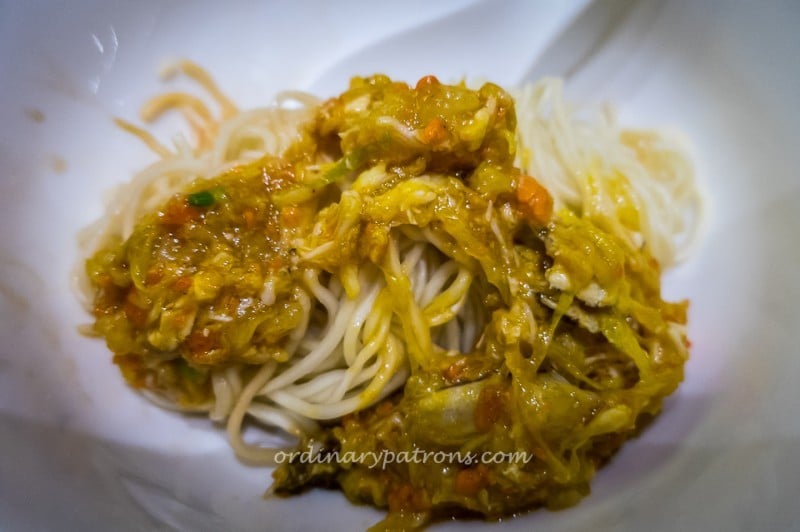 Kiangsu Hairy Crab Noodles