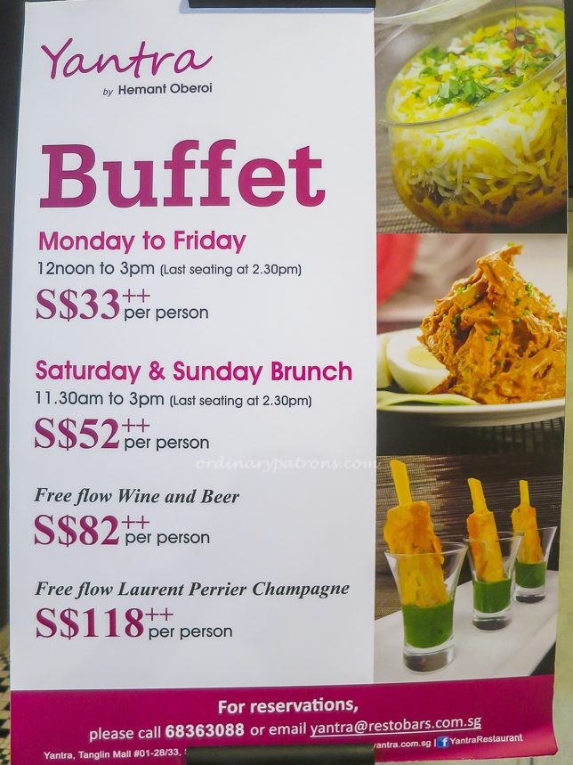 Yantra Buffet