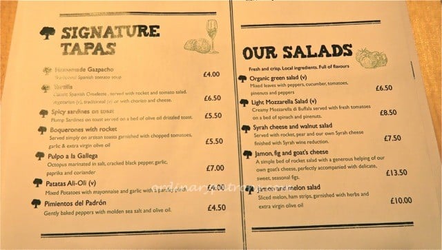 Zorita's Kitchen Spanish restaurant London3