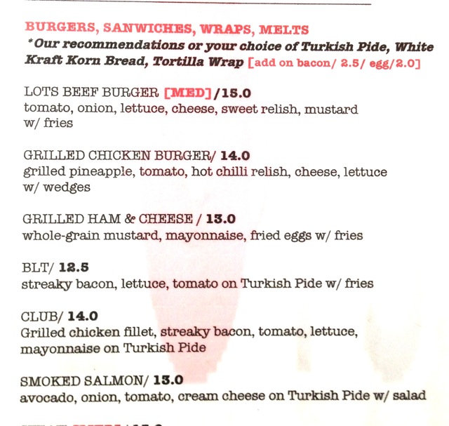 Lots Gourmet a cafe in Changi02