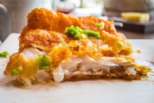 Fish & Chips Gordon Ramsay's Bread Street Kitchen Marina Bay Sands