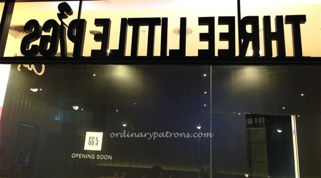 Three Little Pigs Singapore restaurant 1