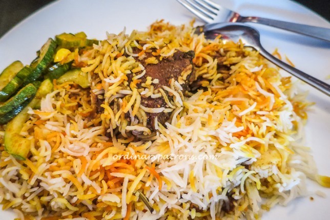 Singapore Islamic Restaurant mutton briyani 