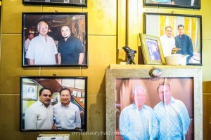 VIPs at the Best Briyani restaurant in Singapore