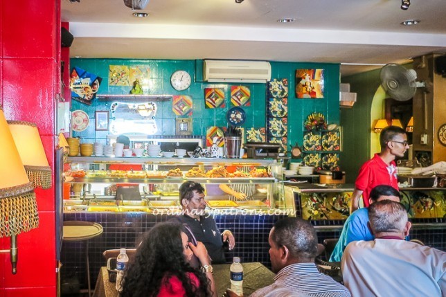 Singapore Islamic Restaurant at Noth Bridge Road 