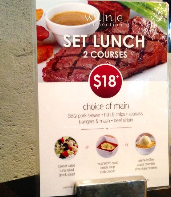 Wine Connection Set Lunch - 6