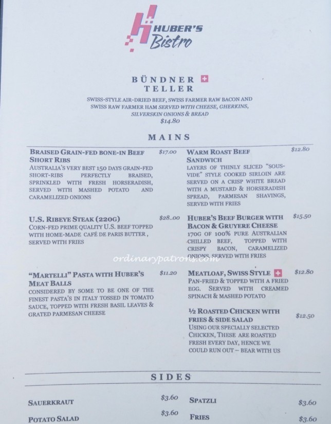 Huber Bistro Singapore - 4