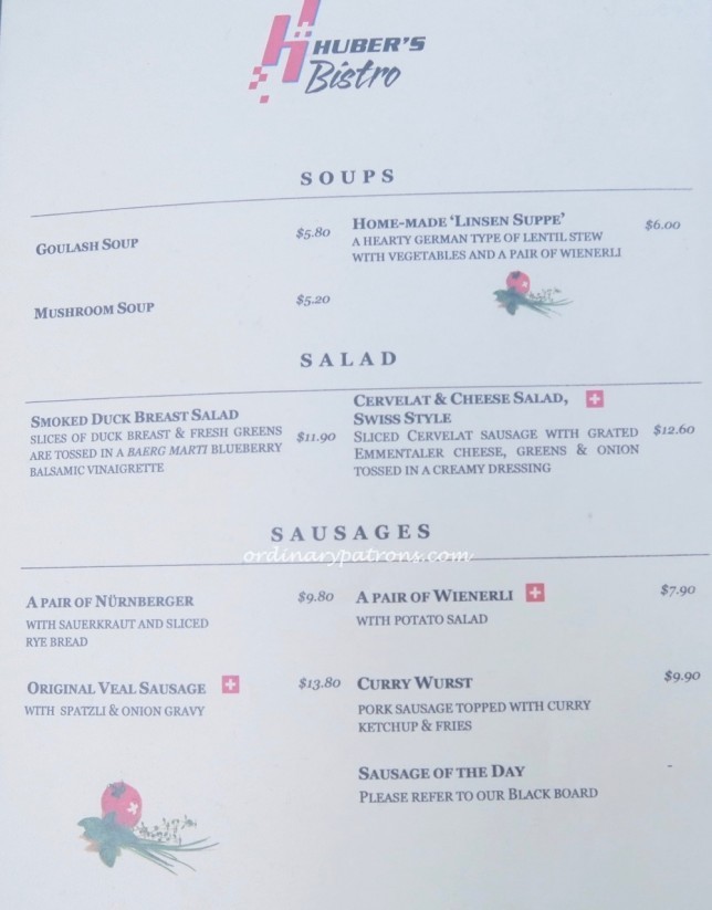 Huber Bistro Singapore - 5