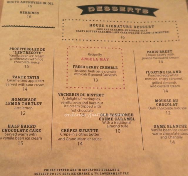 L’Entrecôte Duxton Singapore - 4