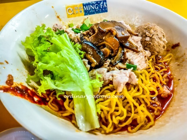 Ming Fa Fishball Noodles Chinatown