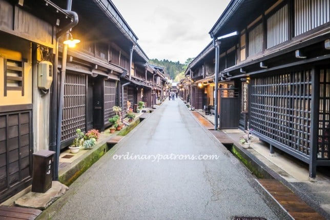 Eating in Takayama Old Town