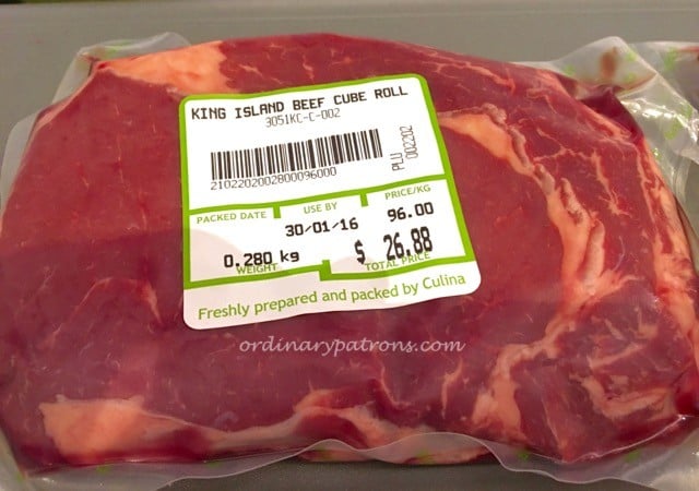 Culina good steak restaurant in Singapore - 4