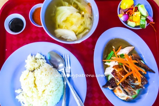 Chicken Rice in Katong Shopping Centre