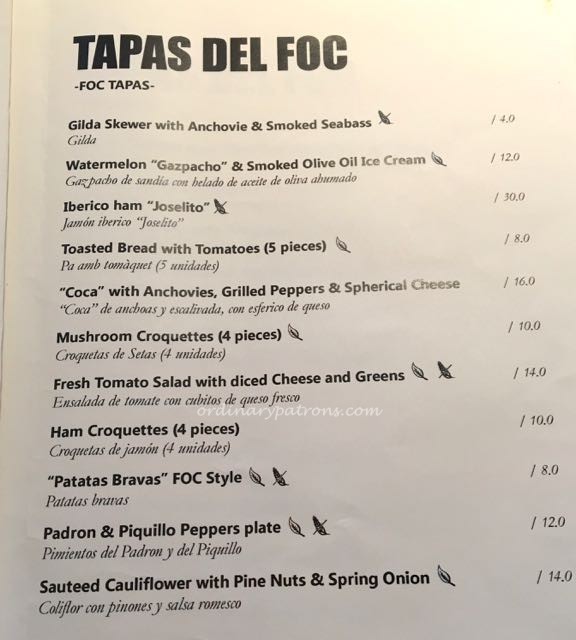 FOC Singapore Spanish restaurant - 6