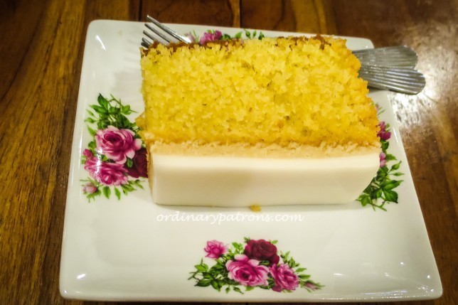 Quentin's Eurasian Restaurant Sugee Cake