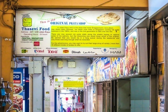 Famous Jalan Kayu Roti Prata