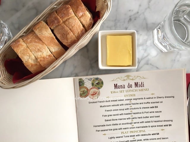 bistro du vin set lunch 2016 - 1