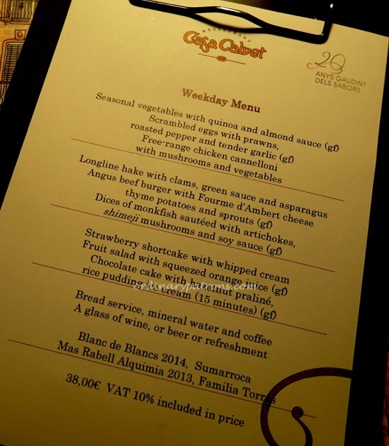 Casa Calvert Restaurant Gaudi Barcelona - 1