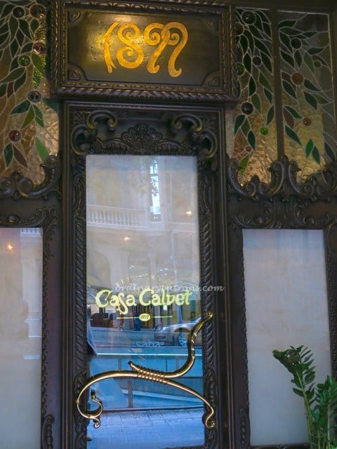 Casa Calvet Gaudi barcelona - 1