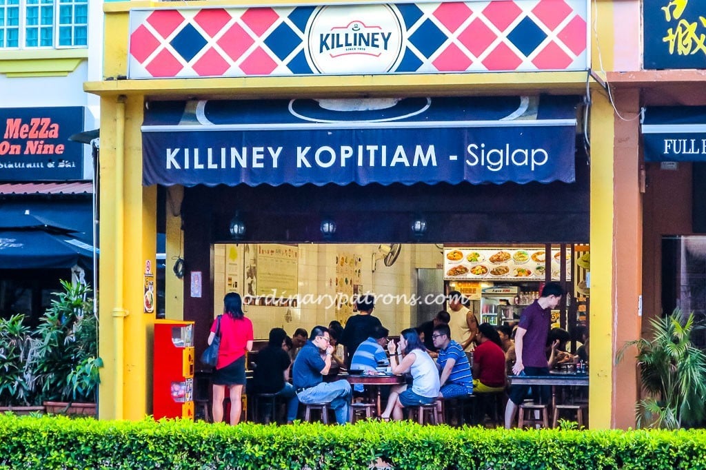 Breakfast at Killiney Kopitiam