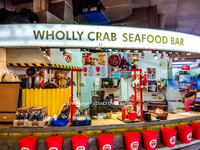 Seafood at Satay by the Bay