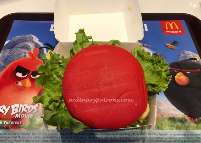 McDonald's Angry Bird Burger Jem - 3