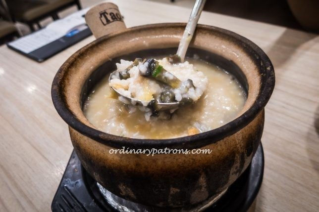 A-One Claypot Porridge Kallang Wave Mall