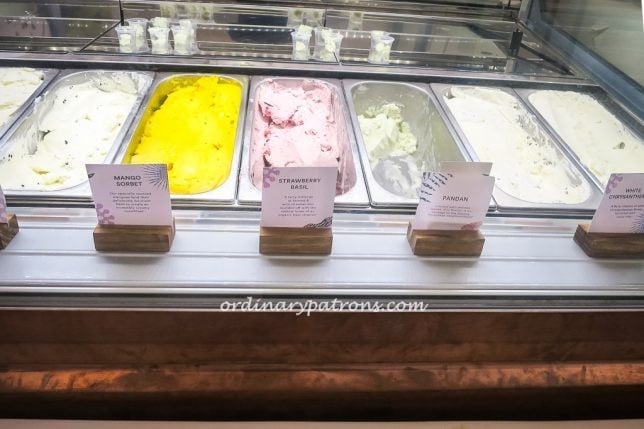 Birds of Paradise Gelato Falvours inspired by Nature