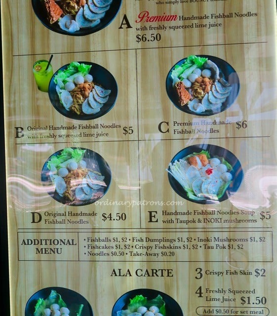 Fishball Story Noodles Timbre + Ayer Rajah - 1