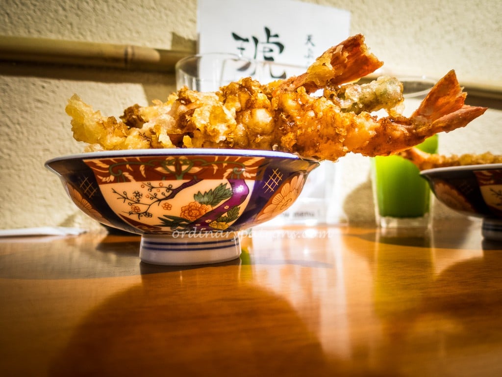 Kohaku Tempura, Eat at 7, Suntec City