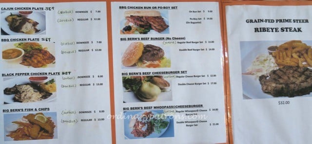 Timbre Plus Singapore Big Bern's American Grill - 2