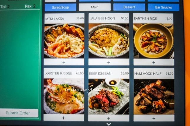 Beast & Butterflies Menu