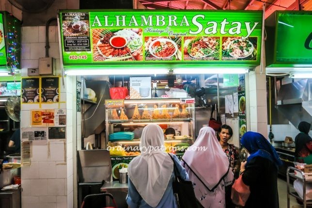 geylang serai food centre - satay
