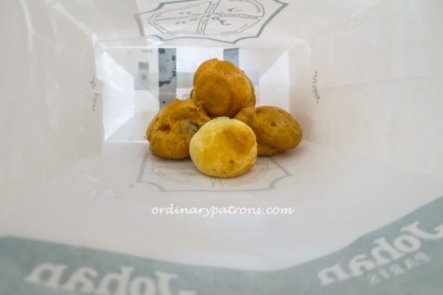 mini J puffs & mochi