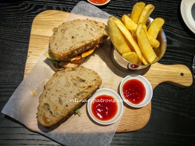 Club Sandwich at Beach Road Kitchen Singapore