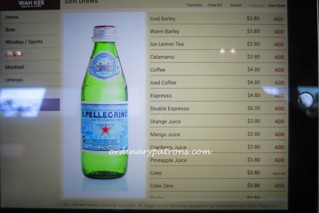 Wah Kee Big Prawn Noodles at Esplanade Menu