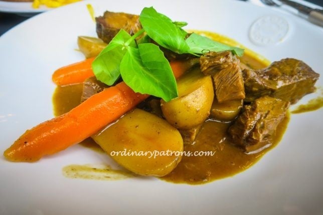 Beef Cheek at House of ANLI Bistro, Tanglin Mall