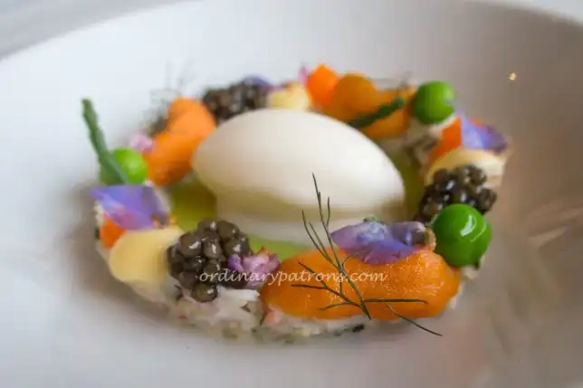 JAAN 5 course menu