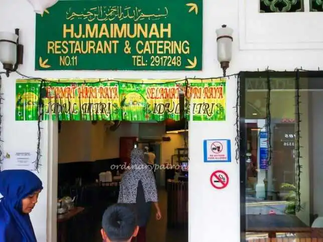 Hjh Maimunah Restaurant at Jalan Pisang