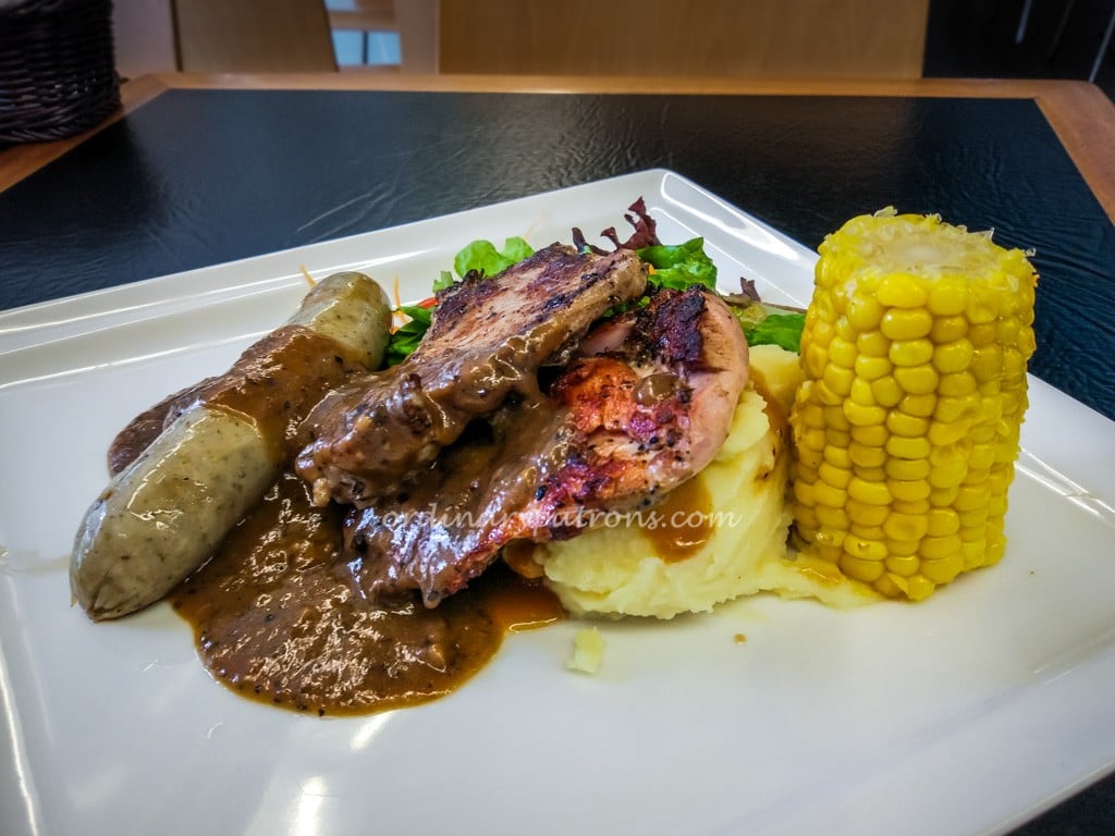 Set Lunch at Collin's Restaurant