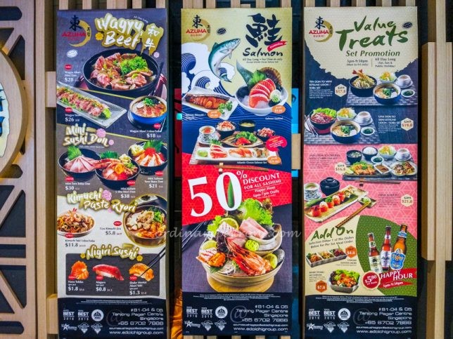 Azuma Menu