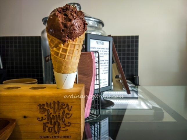 Butterknife Folk Chocolate Gelato
