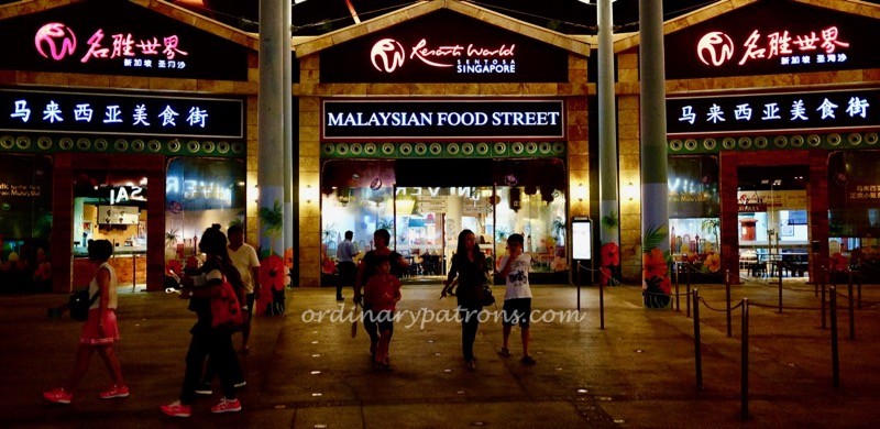 Malaysian Food Street RWS  affordable food in Sentosa  The Ordinary