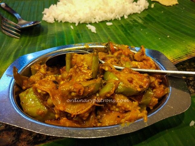 Banana Leaf Meal at Samy's Curry