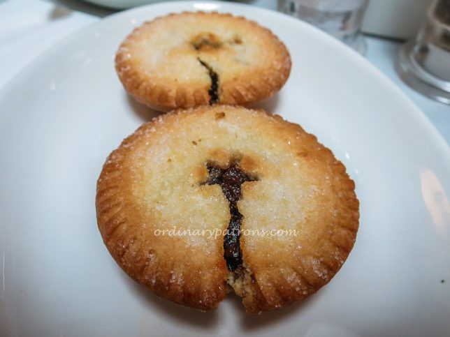 Minced Pies at M&S Café Singapore