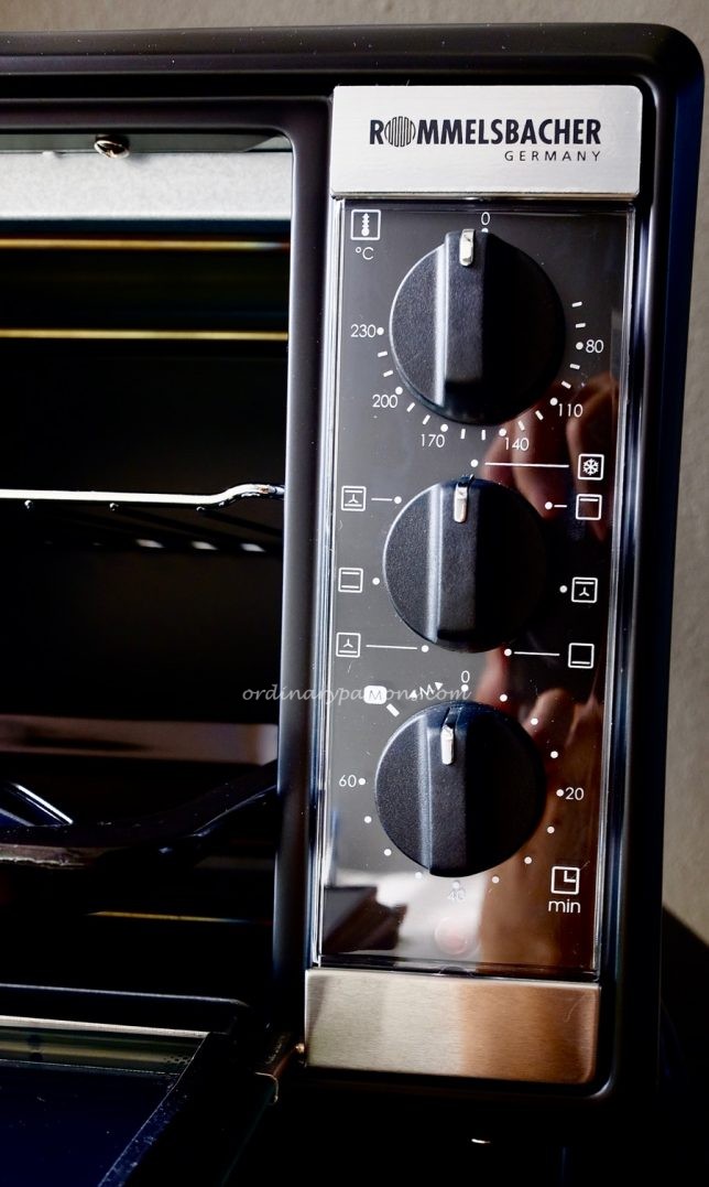 Rommelsbacher toaster oven model BG 1055/E 