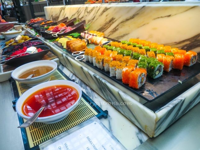 Sushi & Sashimi at Colony Ritz Carlton Buffet