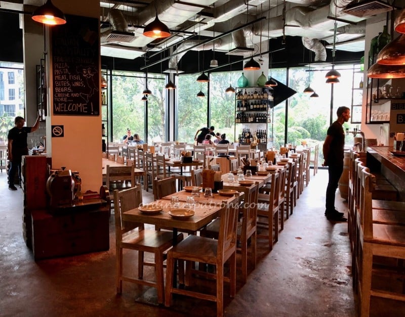 Upper Bukit Timah Italian Restaurant iO Italian Osteria 